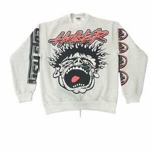 Hellstar Records Graphic Crewneck Sweater